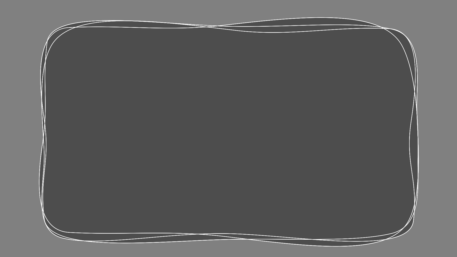 紙と鉛筆のテロップフレームOKUMONO＋F