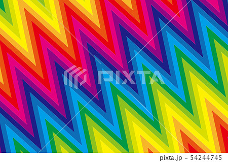 カラフルポップな背景フリーイラスト - 明るい装飾素材 - チコデザ