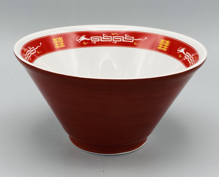 中華のイメージ 雷文のフレーム カラフル：イラスト無料