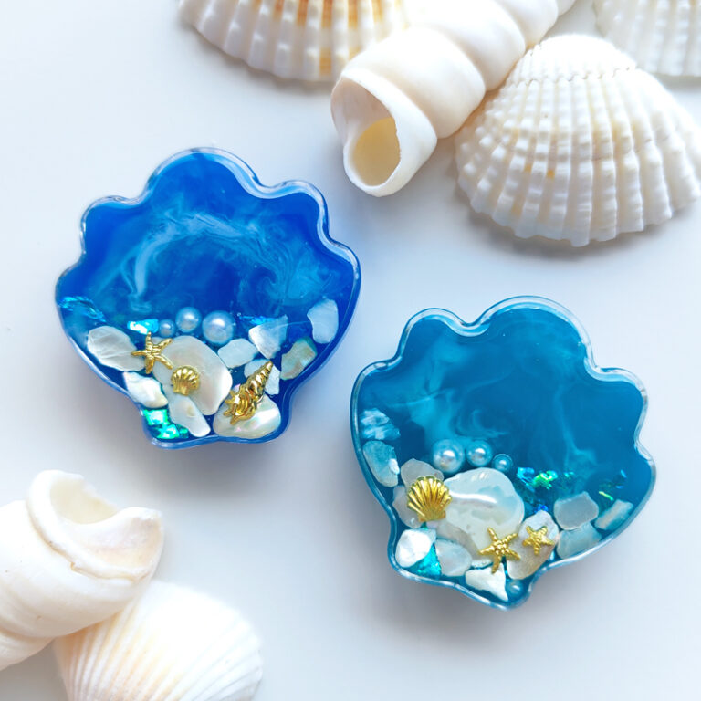 100均DIY くるみボタンで作るマグネット