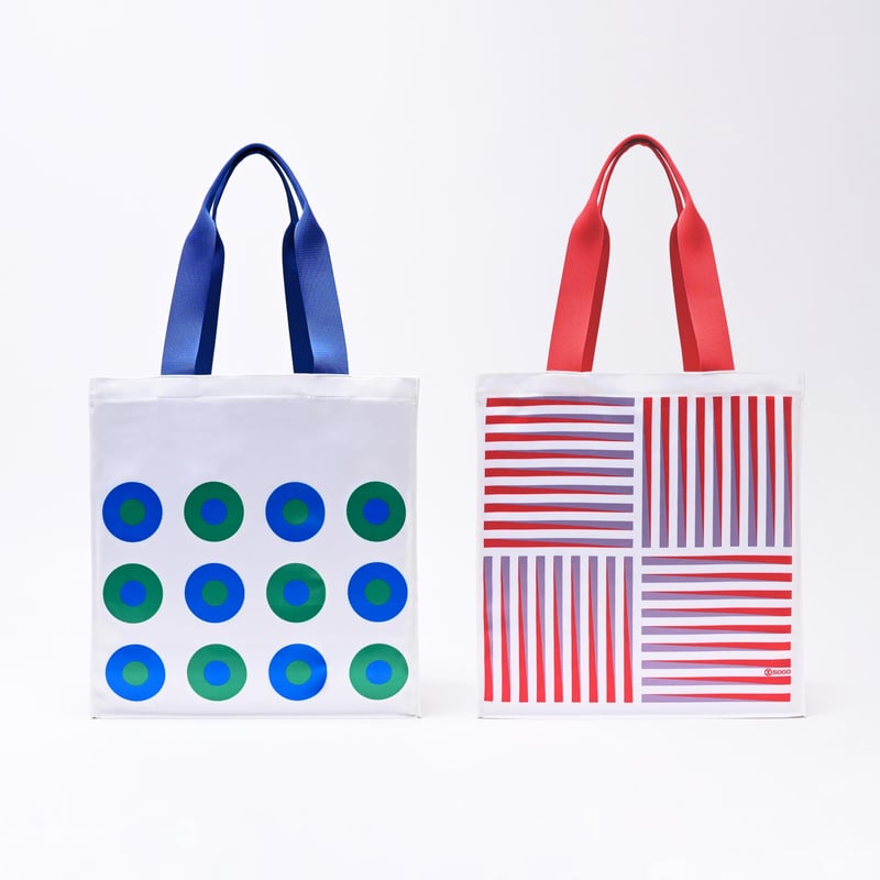 レア ヒステリックグラマー ショッパー デザイン ペーパー トートバッグ 茶×赤 レア ヒステリックグラマー ショッパー デザイン