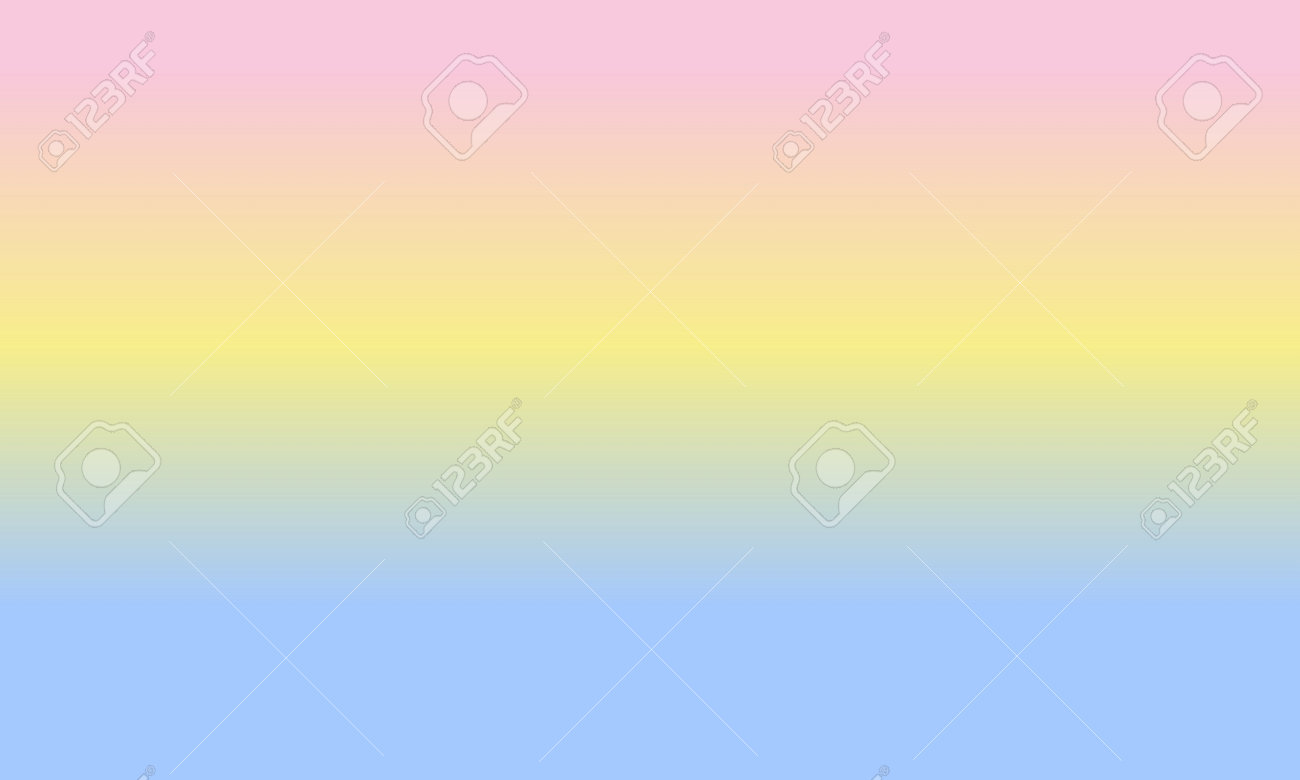 緩やかな線と抽象的なグラデーション光青と黄色背景の写真素材・画像素材 Image 55340217