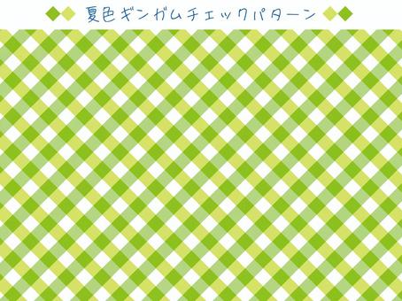 緑色の斜め市松模様 チェック柄 背景1_16:9のイラスト素材213154592 毎月1点無料 フリー のストックフォト イメージマート