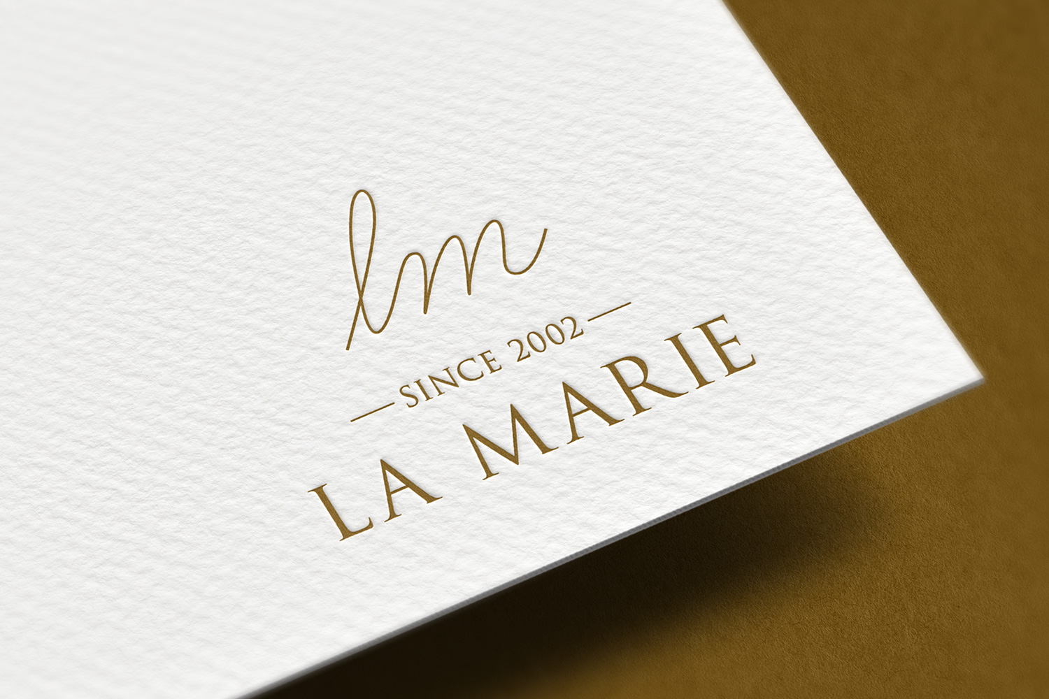 サロンロゴ 高級感・フェミニン・セレブリティーデザイン ロゴ