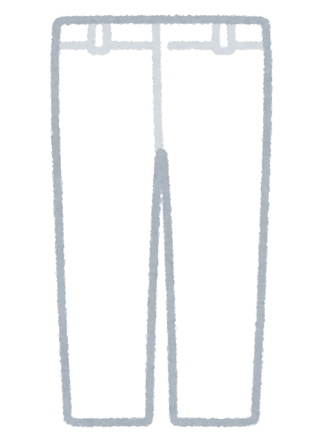 ハイウエスト・パンツ ハイウエスト・ライン・パンツ とは。意味や特徴をイラスト付きで説明