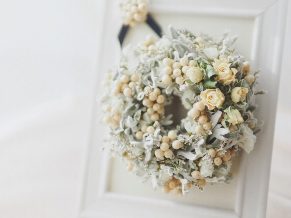 使用後はリースに♪手作りキット全３色 紫陽花ウェルカムボード