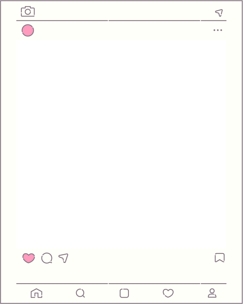 Instagramフレームフルテンプレートグラデーション透明な背景イラスト画像とPNGフリー素材透過の無料ダウンロード - Pngtree