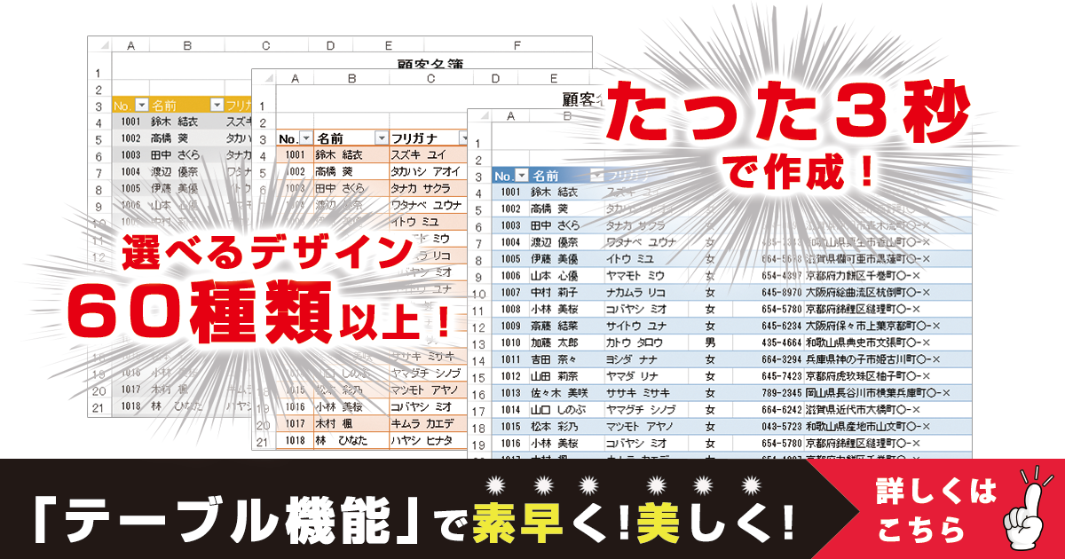 Excelの表を見出しの固定・色分け・レイアウト調整で見やすくする方法を解説！社会人生活・ライフITスキルフレッシャーズ マイナビ学生の窓口