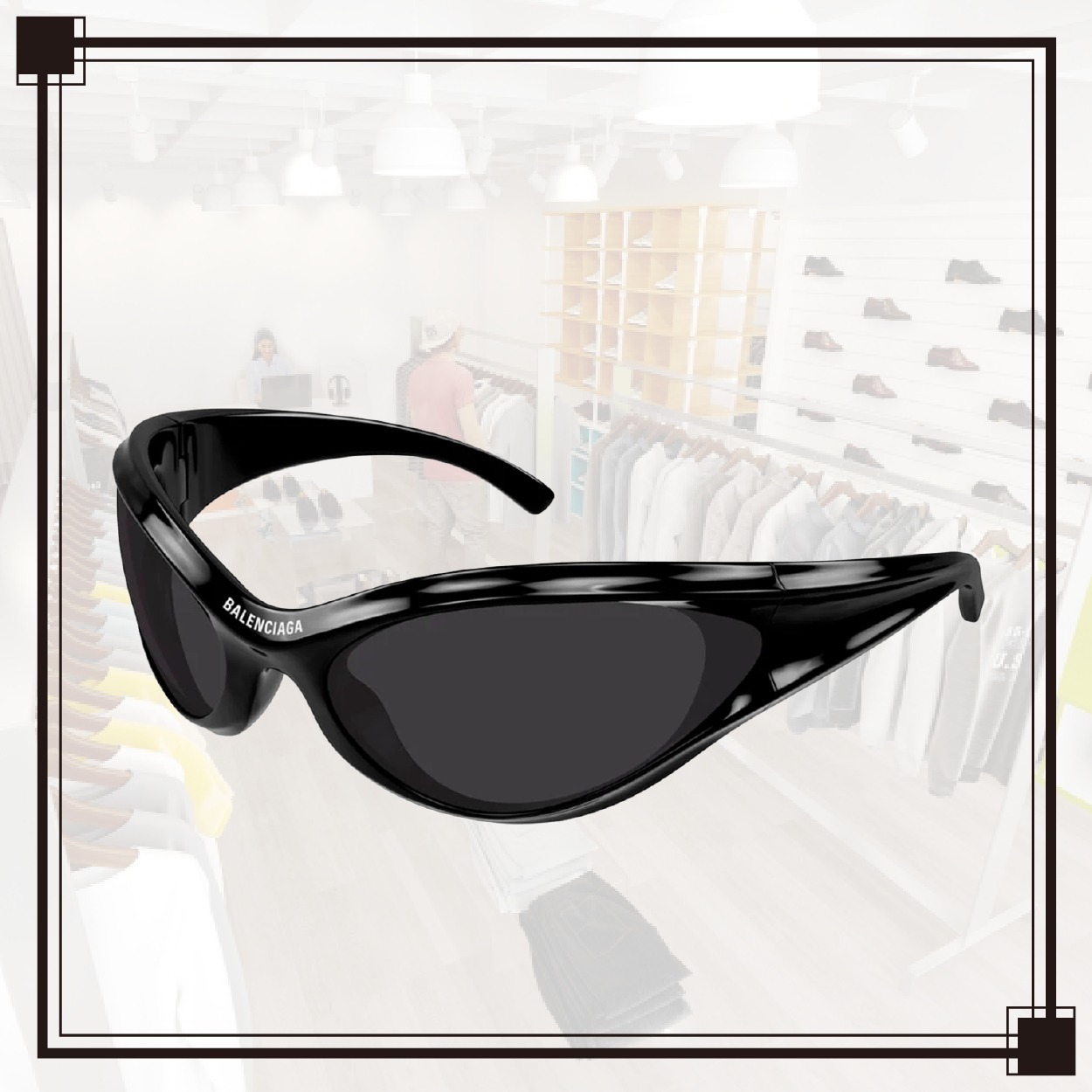 イヴサンローラン 眼鏡フレーム メガネ ゴールド YSL ロゴ入り 54□15-135 MADE IN