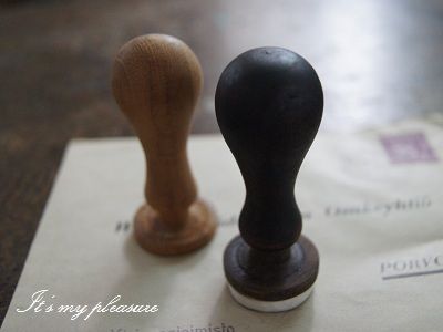 T-717スタンプ 持ち手 台木 4.5㎝ - LITTLE BEE リトルビ