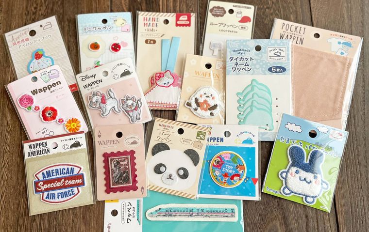 セリア、久しぶりにワッペンをチェック！私もディズニーが好き❣️