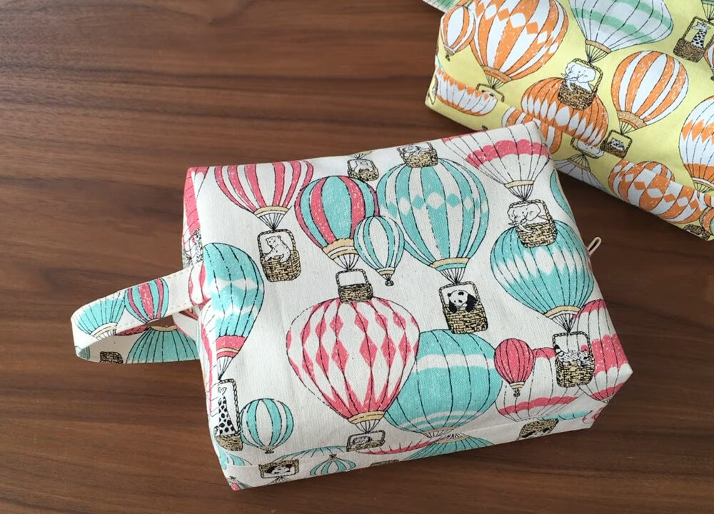 好きな大きさで作れる！キャラメルポーチの作り方