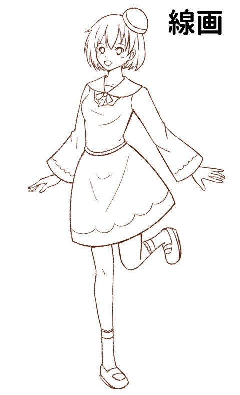 あなたの推しで描いてくれ@トレス素材@anata_oshiX