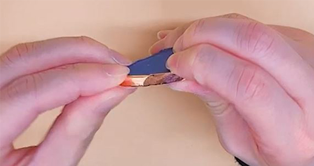 ピアス、イヤリングのはんだ付け