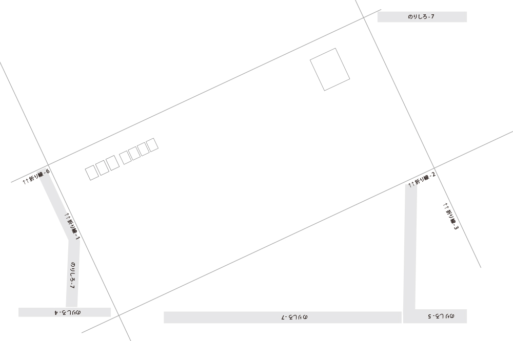 封筒展開図のイラスト素材 - PIXTA