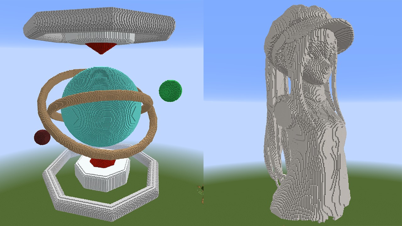 マインクラフト 超すごい建築物5個を紹介！ 配布マップマインクラフトTV