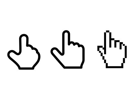 9,763 マウスポインター High Res Illustrations - Getty Imagesクリック, 矢印