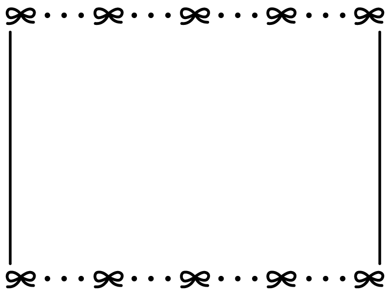 かわいいフレーム枠素材フリ