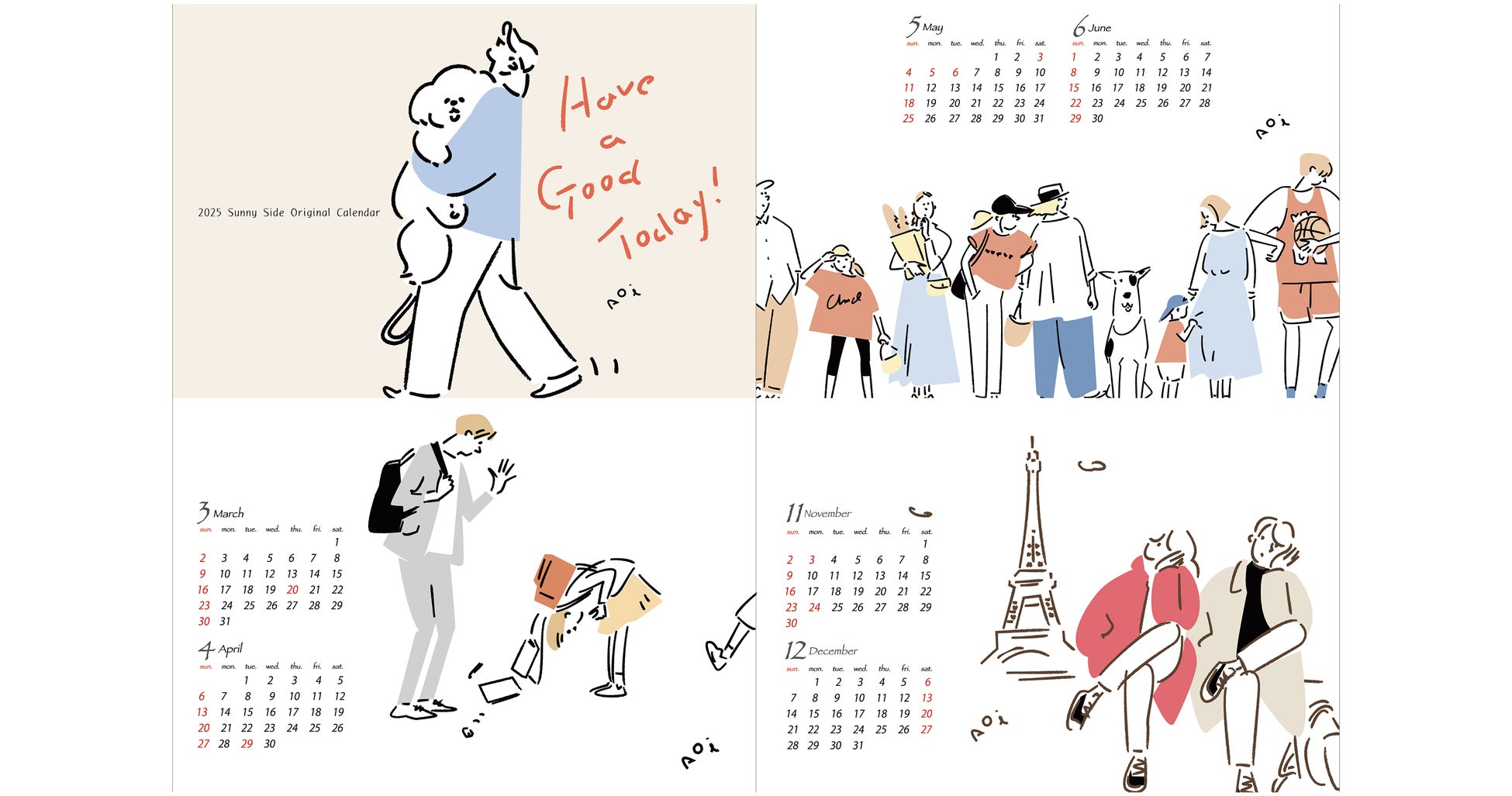 壁掛けカレンダー シンプルでおしゃれ！使いやすい暦のおすすめランキングわたしと、暮らし