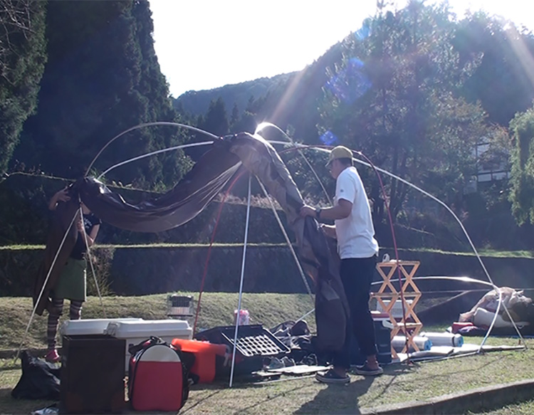 ogawa ティエララルゴを初張り～☺クリーニング４０３ ヨンマルサン