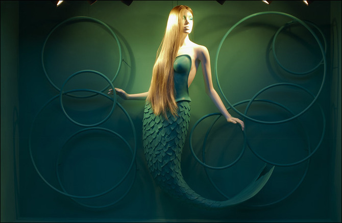 ブルックス ブラザーズ ウィンドウディスプレイ 「夏」 - mado