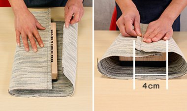 手縫いでもOK ティッシュカバーの作り方作り方・レシピMeTAS＋ ミタス 『ハンドメイドのある暮らし』