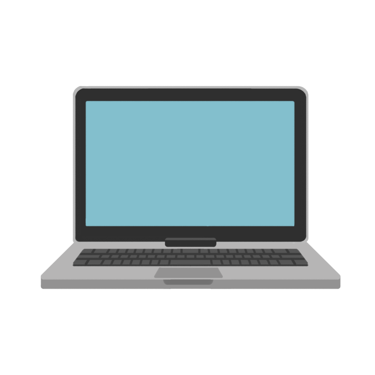 ノートパソコンの無料アイコン２商用可のイラスト素材集 – フリー素材BEZYBOX