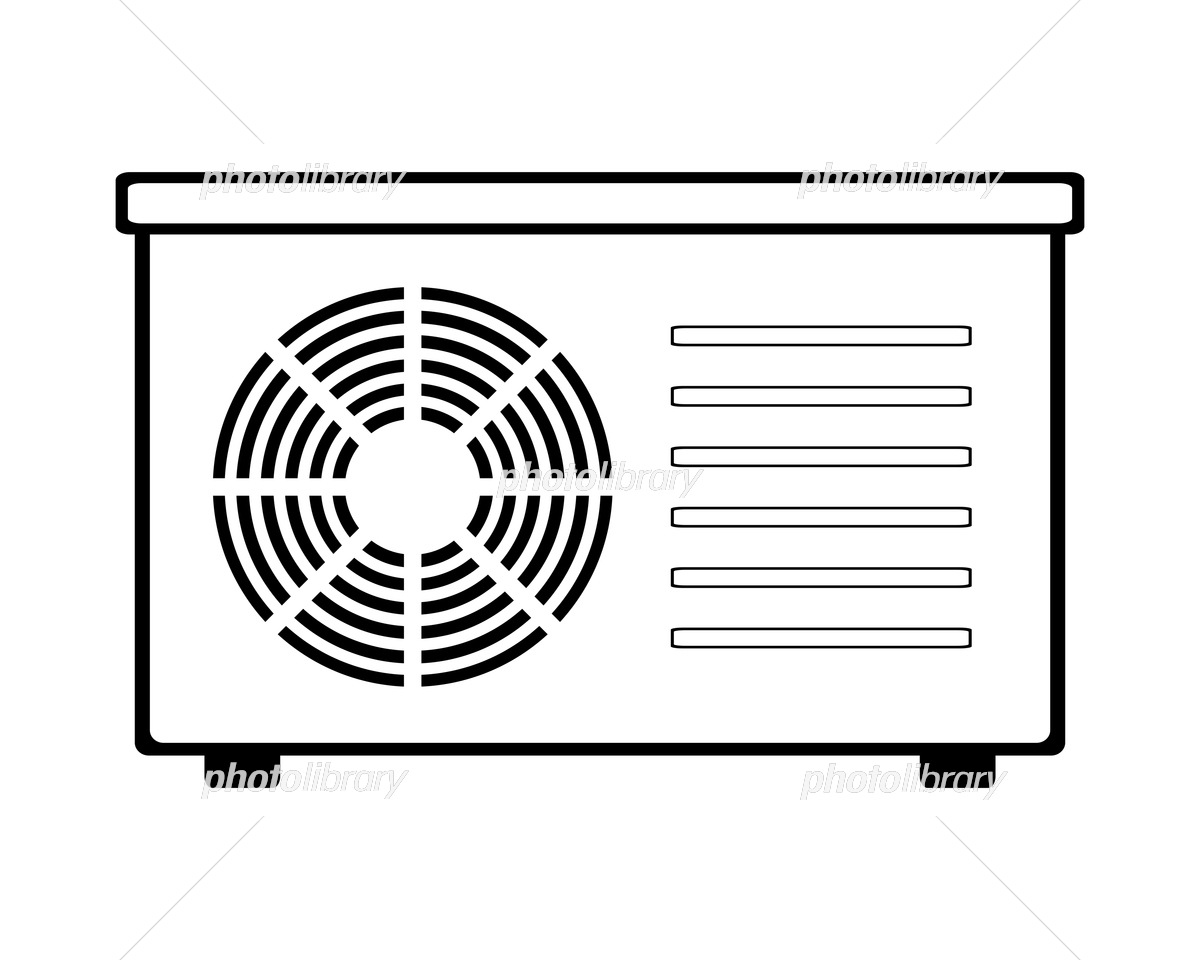 室外機：イラスト無料