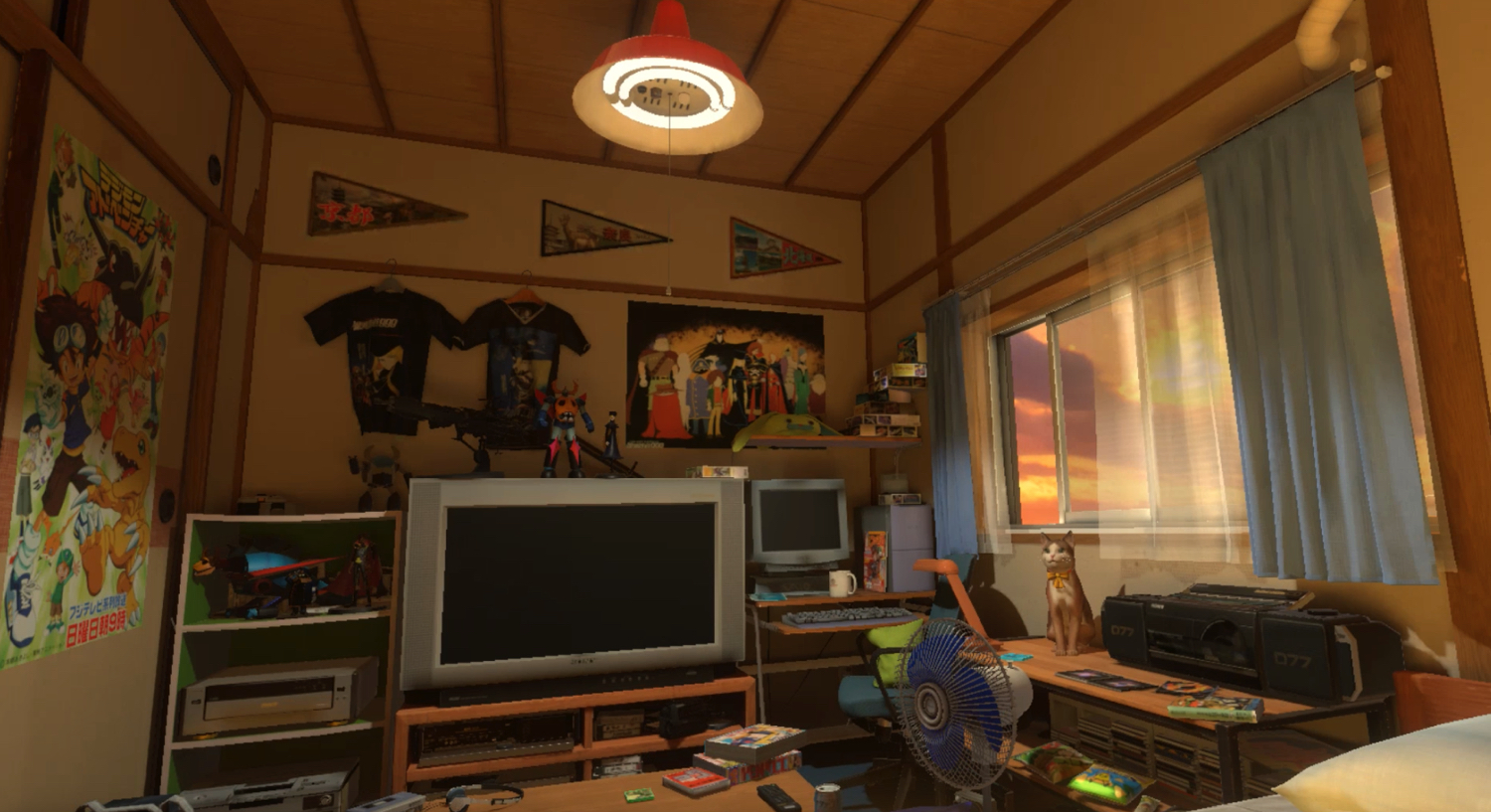 漫画のような部屋を作るための色使いのアイデア