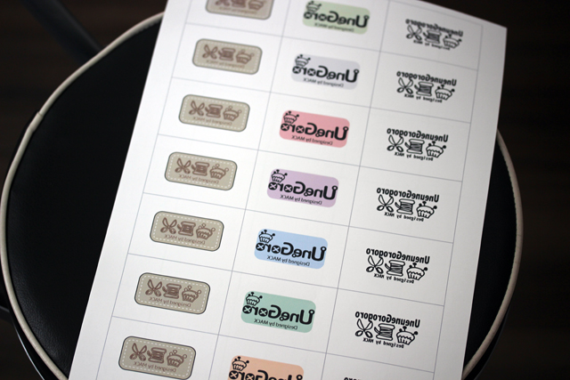 アイロンシートデザイン確認ページ