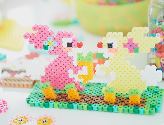 アイロンビーズミックスセット ６、ブルー パープル- 100均 通販 ダイソーネットストア 公式