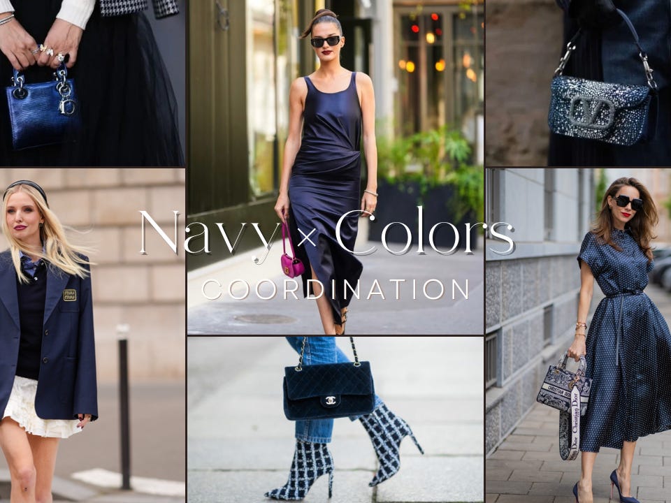 2024開運カラー「ネイビー」に合う色は？NG例は？ おすすめコーデ26選- CanCam.jp キャンキャン