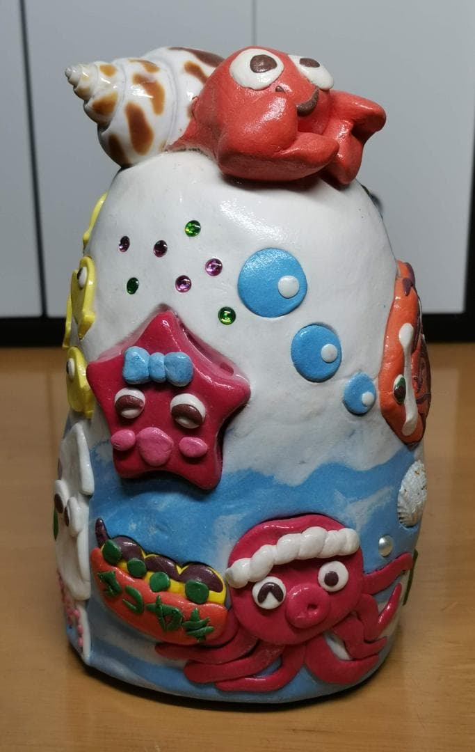 貝殻を使った簡単工作！貯金箱・写真立て・瓶詰水族館・エコマグネットを作ってみたひとりっ娘小学生の母365