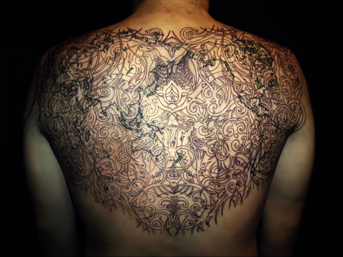 コンパス方位磁石羅針盤地図タトゥー札幌すすきの札幌タトゥースタジオ TATTOO ACT