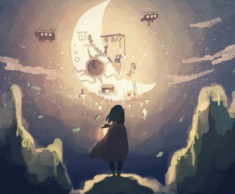 幻想的なイラスト」のアイデア 8 件幻想的なイラスト, イラスト 綺麗, 幻想的