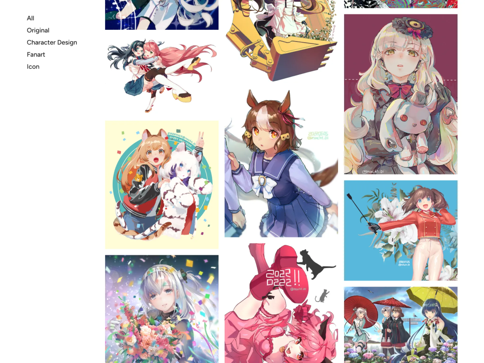 イラストレーターのポートフォリオサイト作成～参考事例や作り方を紹介 - Wepage