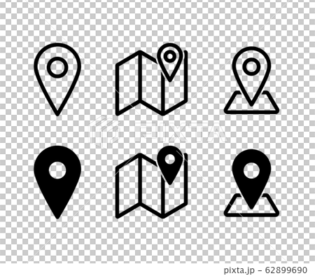 位置マークイラスト無料イラスト・フリー素材なら「イラストAC」