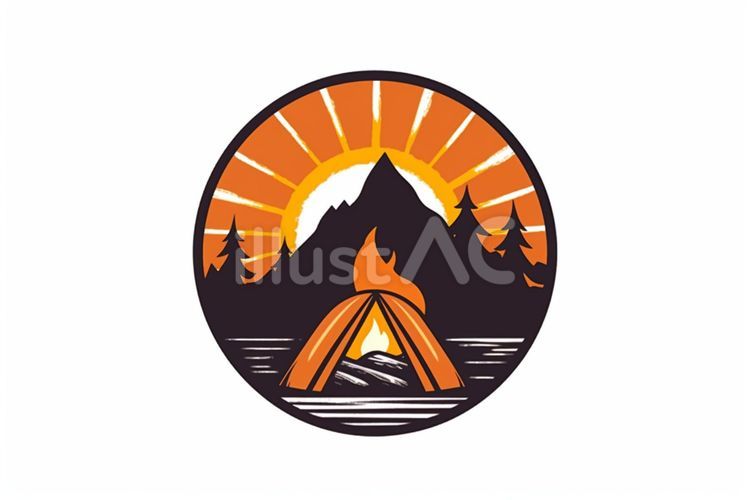 キャンプファイヤーのアイコン素材商用可の無料 フリー のアイコン素材をダウンロードできるサイト『icon rainbow』