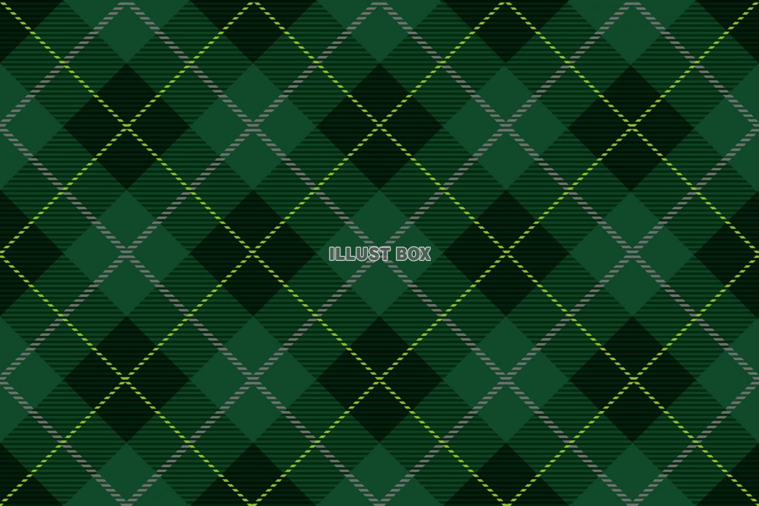 緑 チェック 背景 イラスト素材4983701- フォトライブラリ