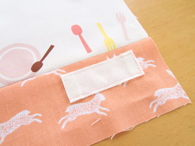 額縁縫いで簡単✴︎ランチマットの作り方裏地なし・角の処理 feelmade