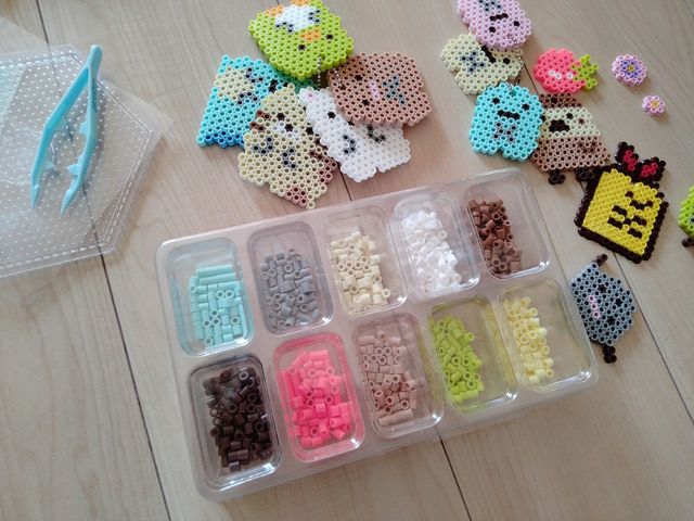 ダイソーミニアイロンビーズにラメや蓄光が登場！2021最新まとめ結衣2020