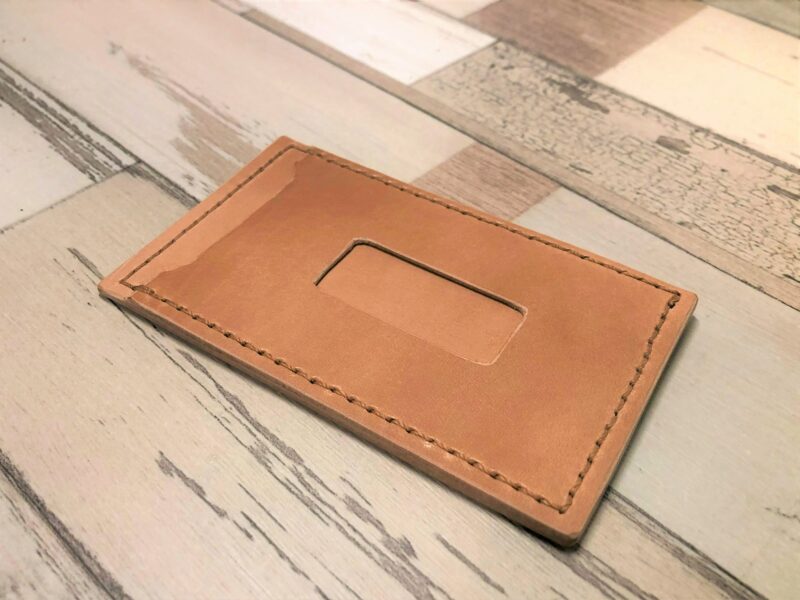 レザークラフトでパスケースを作る型紙No.3