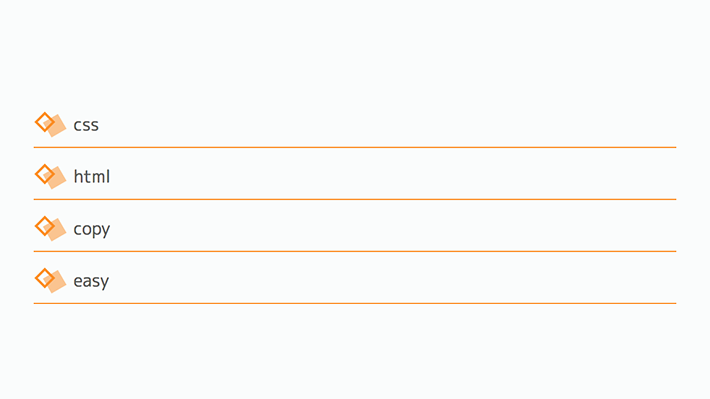 コピペで使えるリストデザイン34選：CSSで箇条書きをおしゃれに