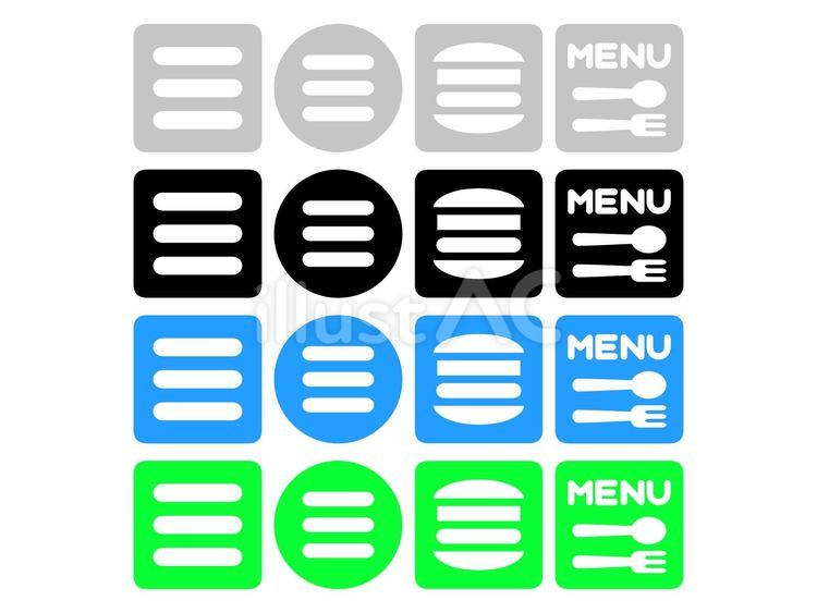 レストランメニュー アイコン、ロゴ、シンボル – 無料ダウンロード PNG、SVG