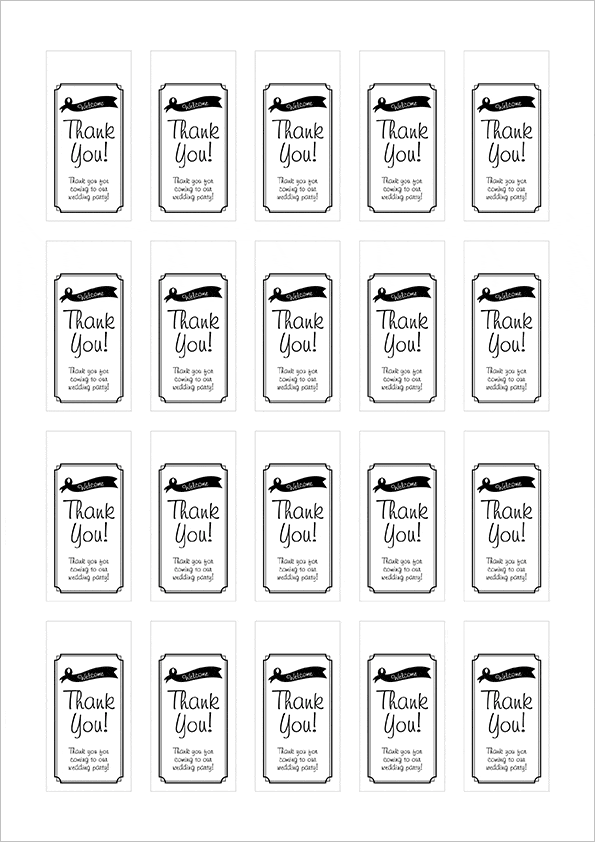 バレンタインのラッピングに！無料で使えるモノトーンタグ＆シールVERANDAHERモノトーン素材とインテリア雑貨