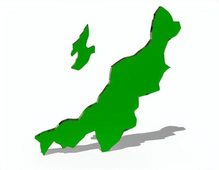 都道府県シルエット 形 の無料プリント・テスト問題集印刷無料で授業プリント作成