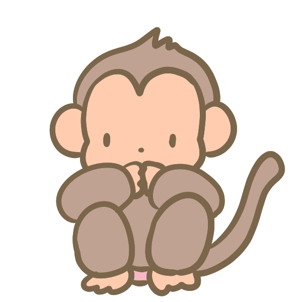 三猿の教えイラスト イラストグラム イラストレーター 三猿 見ざる言わざる聞かざる猿 さる サル モンキー 日光 日光東照宮栃木 日光旅行旅行 動物 動物イラストillustration art monkeyjapantrip design graphicdesignnikko