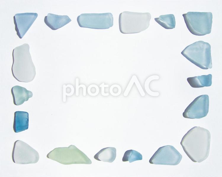 ビー玉シーグラス クラフト用素材 MS-10シーグラス専門店 evening calm