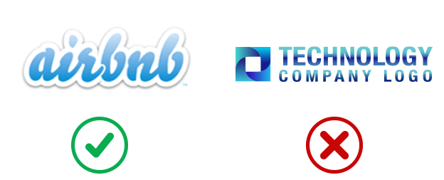 ロゴデザインでグラデーションを使用する際にすべきこと＆すべきでないこと - 99designs