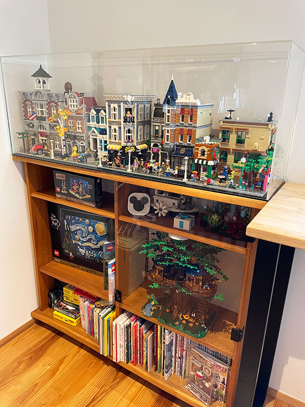 レゴ作品の飾り方どうする？IKEAウォールシェルフで飾り棚を作りました。HAPPY BANANA 2017-11-12